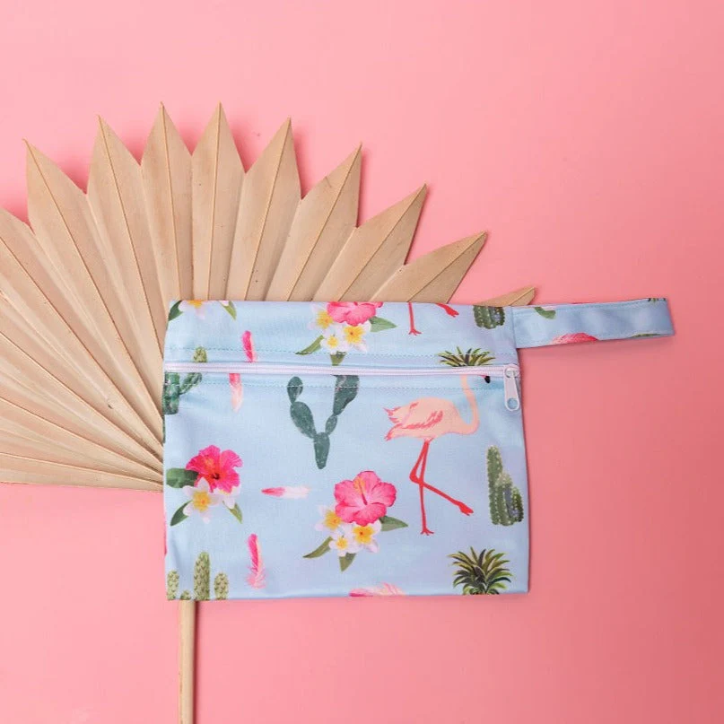 Aufbewahrungsbeutel für Periodenslips Flamingo